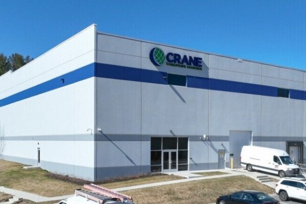 Crane Worldwide Logistics concrete foundation and slab installation Haverhill Massachusetts