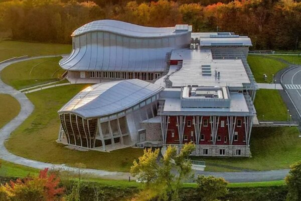 Groton Hill Music Center structural concrete construction Groton Massachusetts