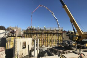 Groton Hill Music Center structural concrete construction Groton Massachusetts