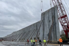 Pioneer Valley Concrete Services project management team coordinating commercial concrete scope
